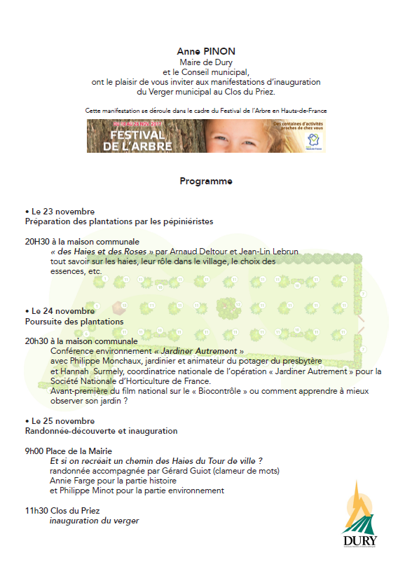 programme Dury