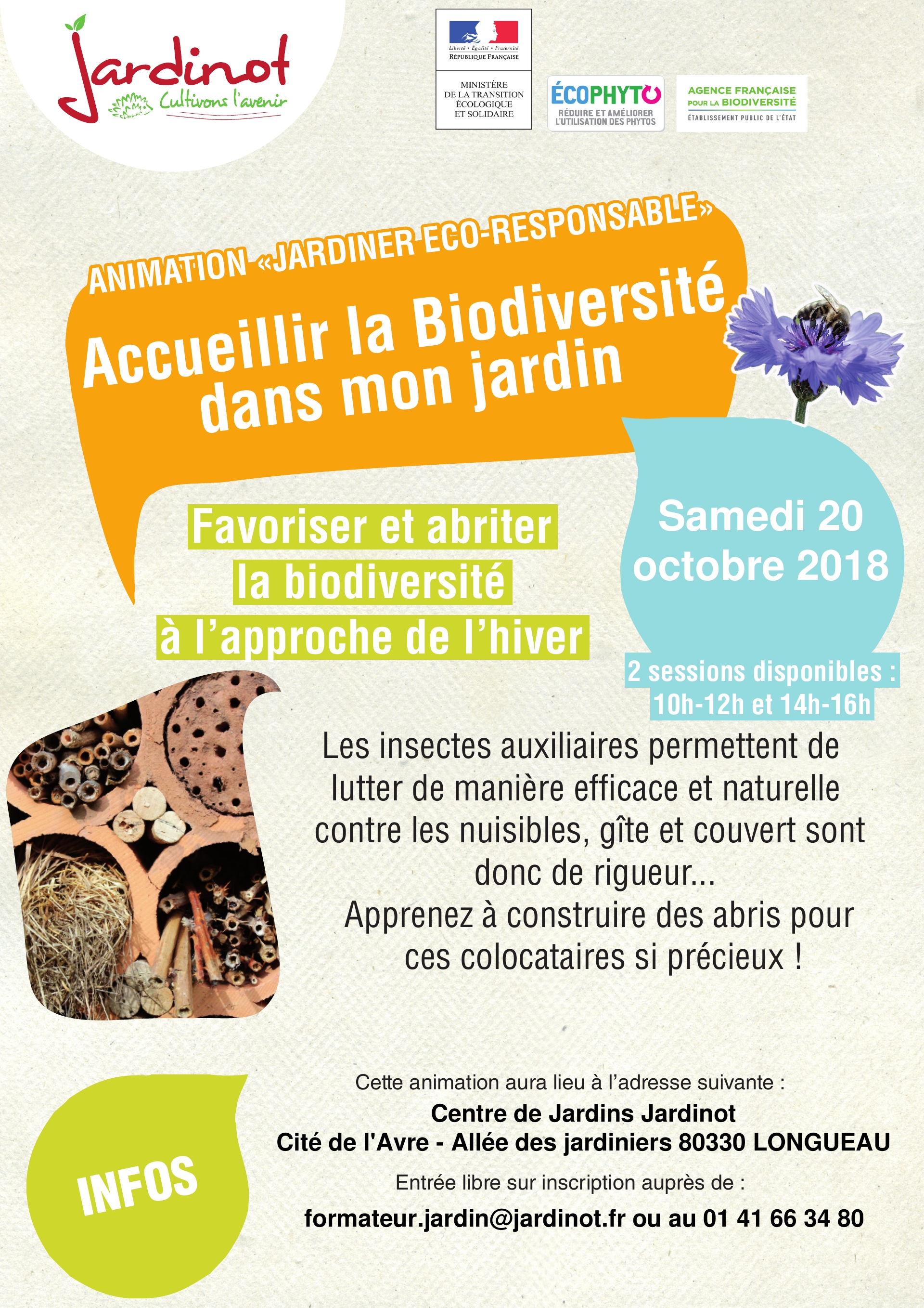 animation Jardinot biodiversité