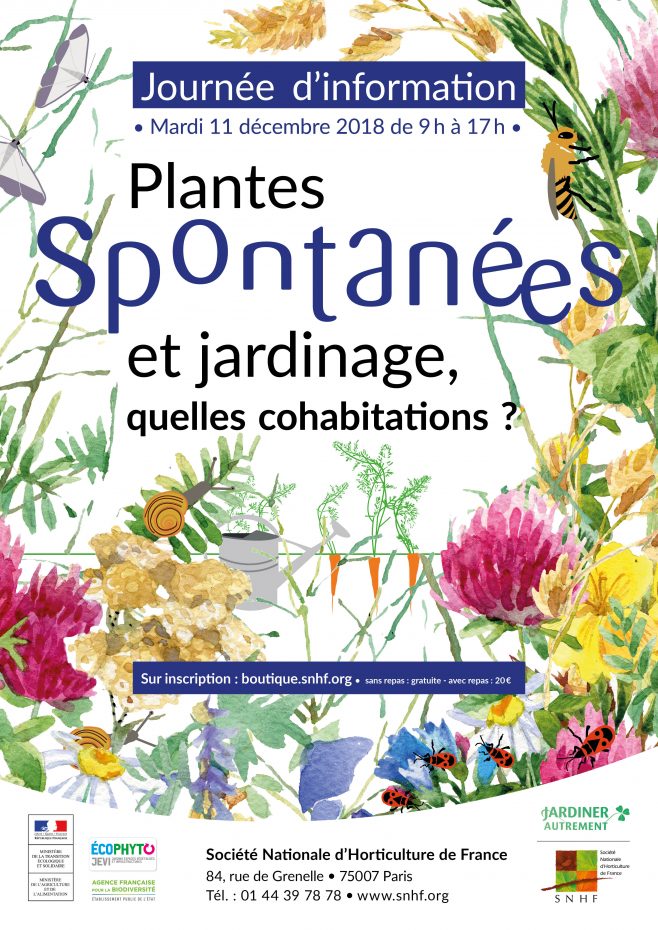 journée d'information : plantes spontanées et jardinage, quelles cohabitations?