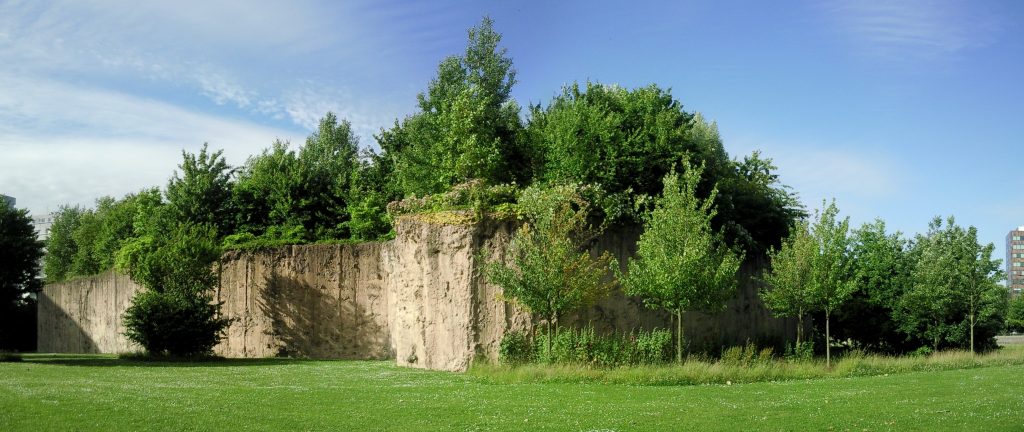 Vue du parc Matisse à Lille