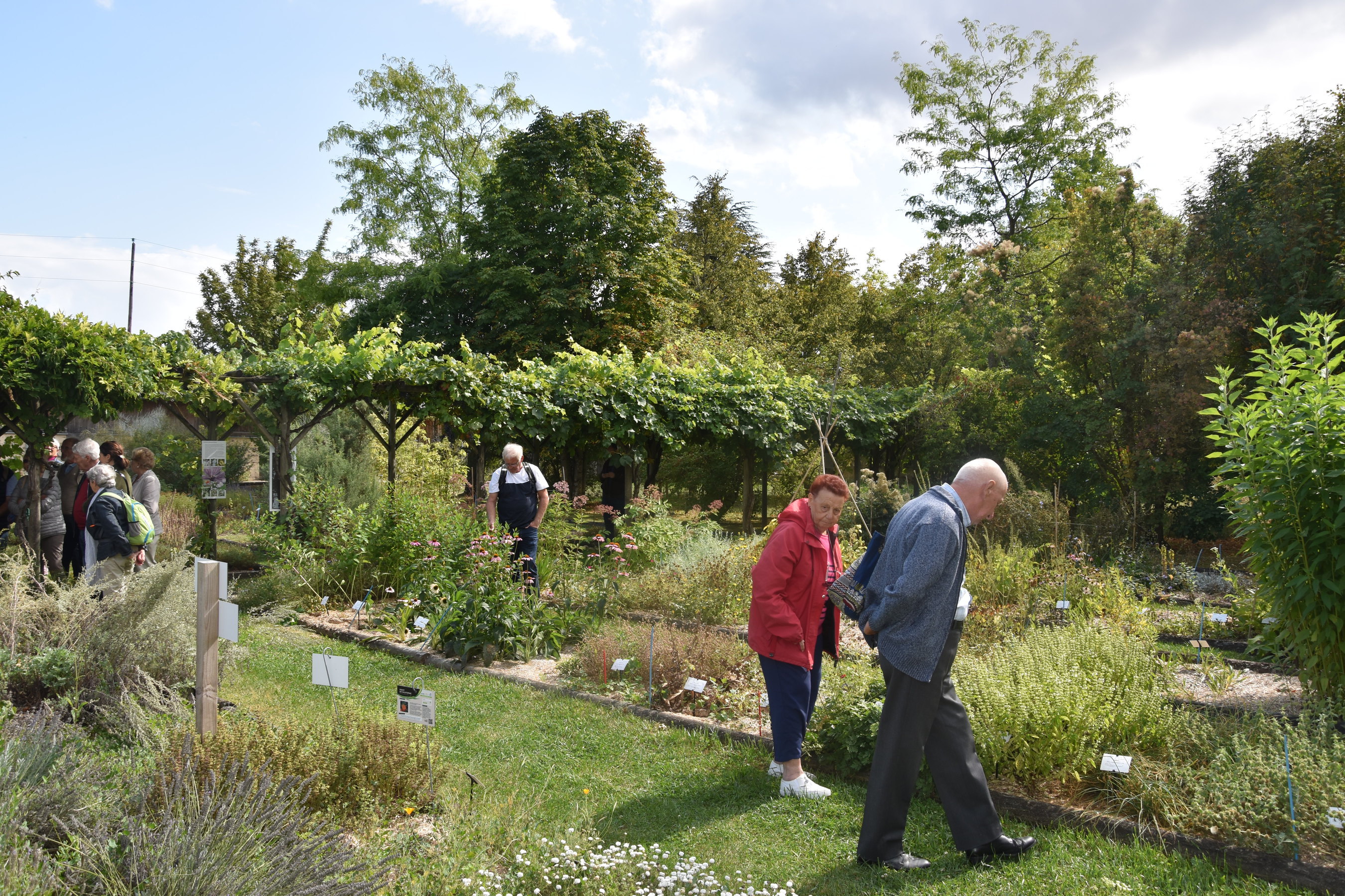 Visite du CNPPMA de Milly-la-Forêt