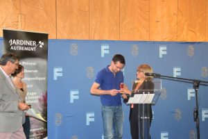 Joseph CHAUFFREY reçoit la médaille d’honneur de l’assemblée nationale