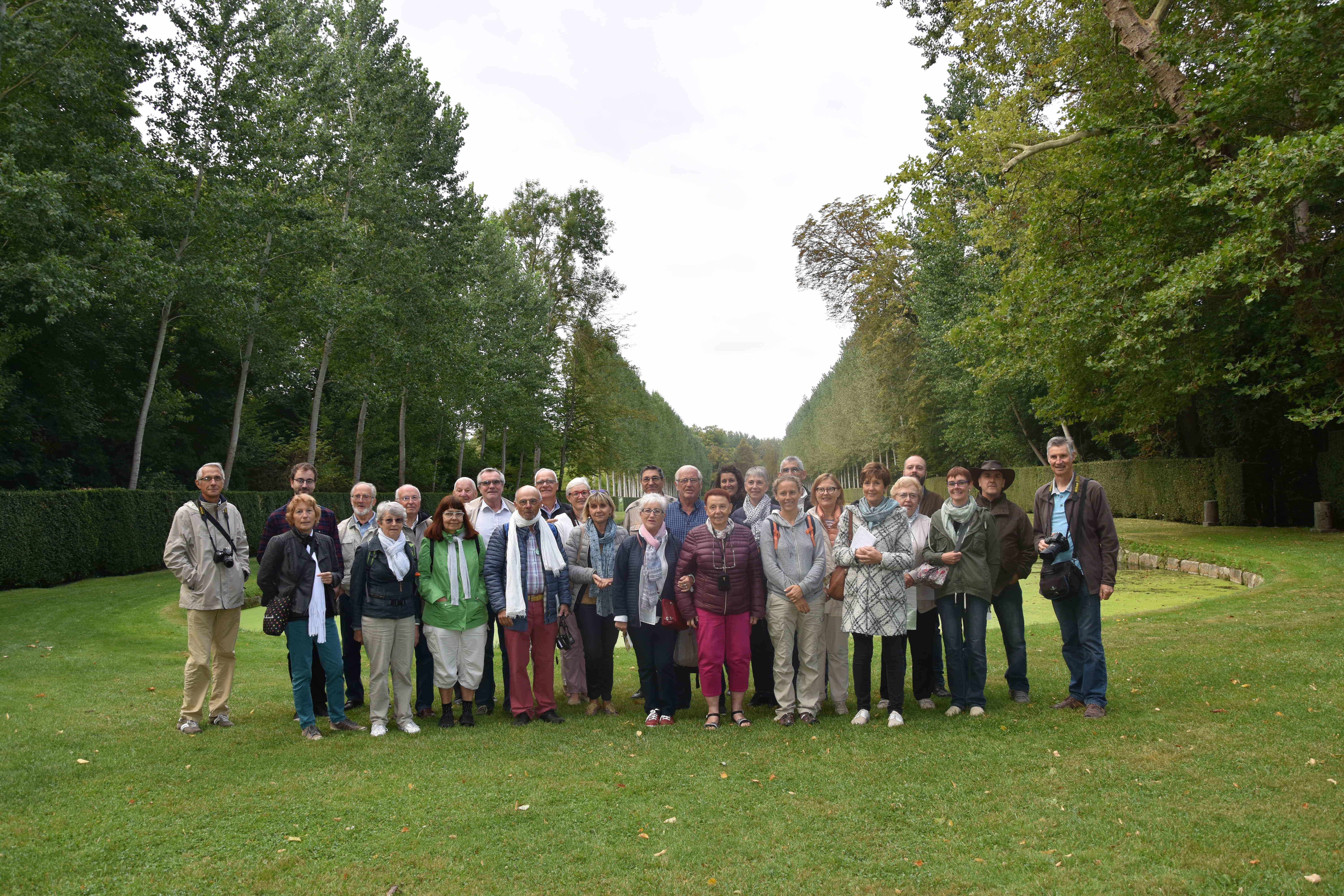 Visite du Chateau de Courances