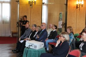 Cérémonie de remise des prix 2019: (de gauche à droite) Thibault CONTRASTIN, Guglielmina OLIVEROS TORO, Hélène MAGGIORI, Jean-Marc GIRAUD, Valérie LACROUTE